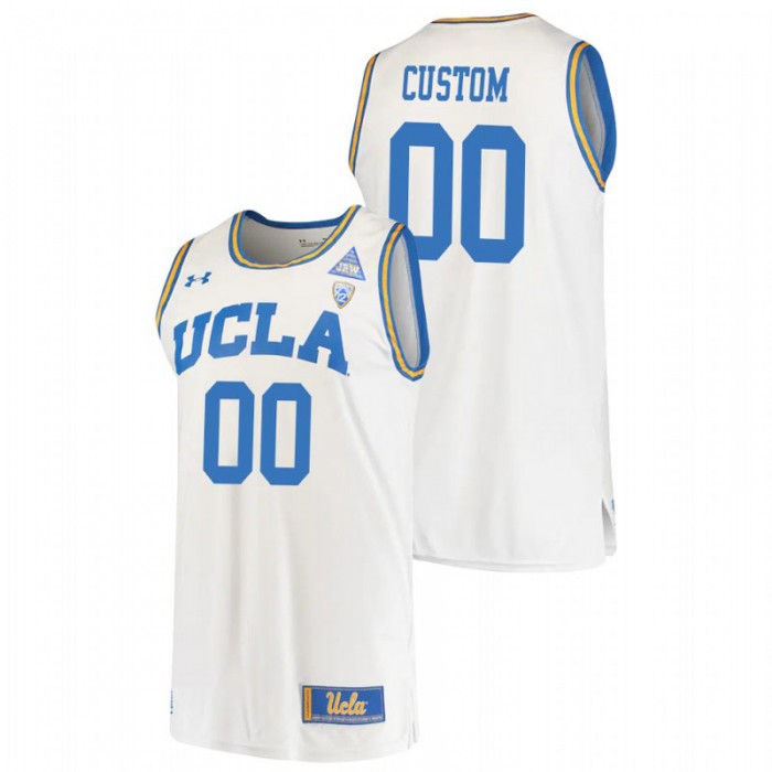 UCLA Bruins Custom College Basketball Original Retro Jersey White For Men