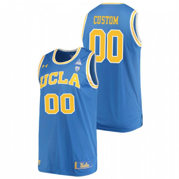UCLA Bruins Custom College Basketball Replica Performance Jersey Blue For Men