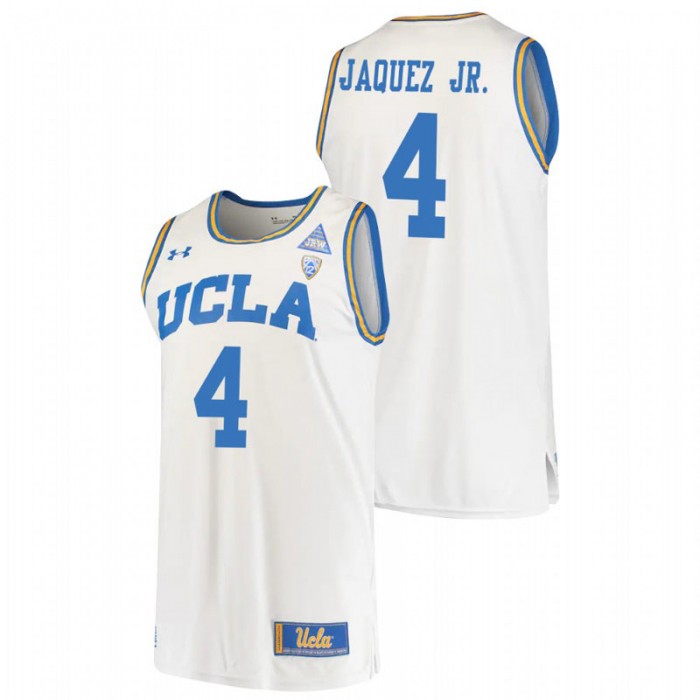 UCLA Bruins Jaime Jaquez Jr. College Basketball Original Retro Jersey White For Men