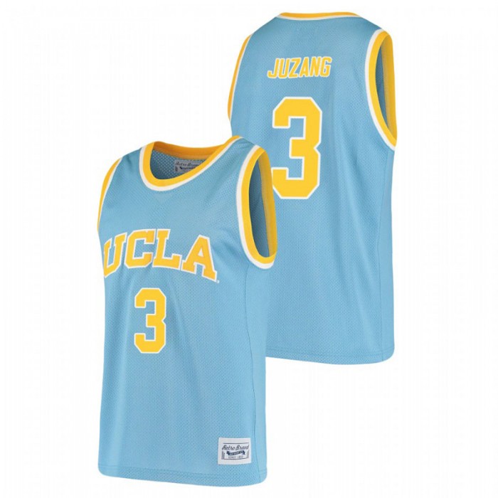 UCLA Bruins Johnny Juzang Alumni Basketball Original Retro Jersey Blue For Men