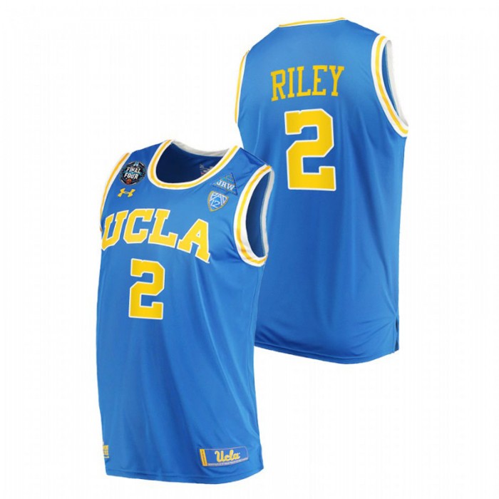 UCLA Bruins Cody Riley Jersey PAC-12 Blue 2021 March Madness Final Four Men