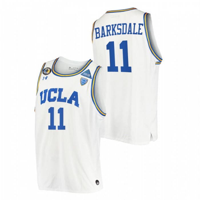 UCLA Bruins Don Barksdale Jersey Stand Together White College Basketball Men