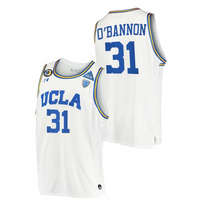 UCLA Bruins Ed O'Bannon Jersey Stand Together White College Basketball Men