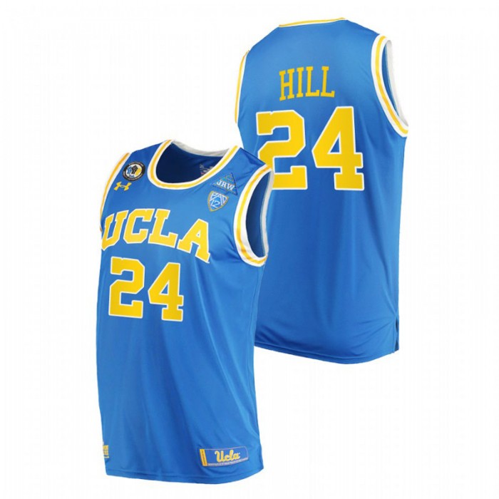 UCLA Bruins Jalen Hill Jersey Stand Together Blue College Basketball Men