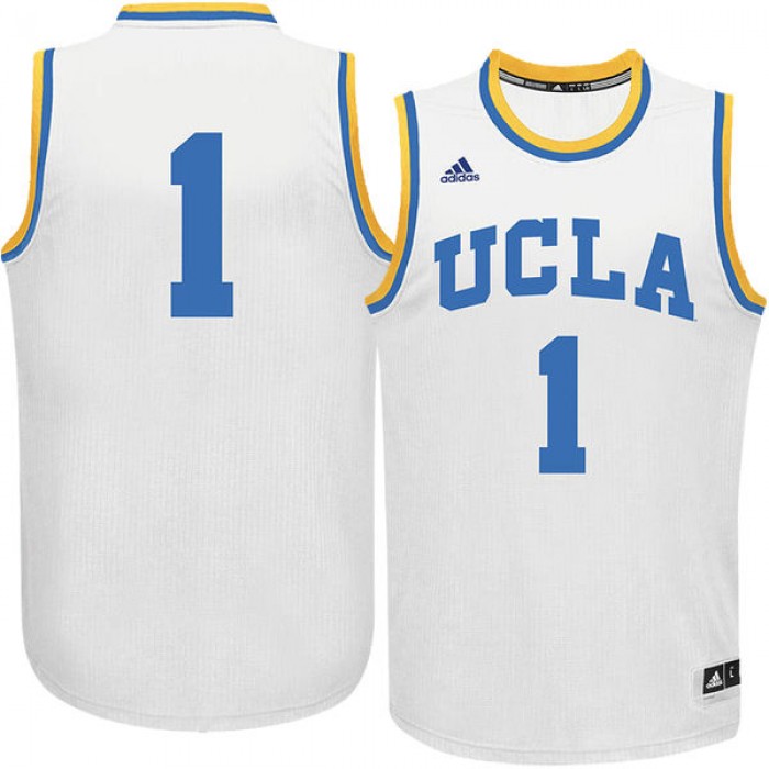 UCLA Bruins #1 White Basketball For Men Jersey
