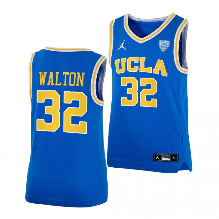 UCLA Bruins Bill Walton College Basketball Alumni Jersey Youth Royal