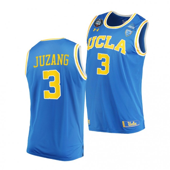 UCLA Bruins 2021 March Madness Final Four Johnny Juzang Blue Jersey
