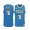 Male Lonzo Ball UCLA Bruins Player Pictorial Basketball Fashion Jersey Blue-2