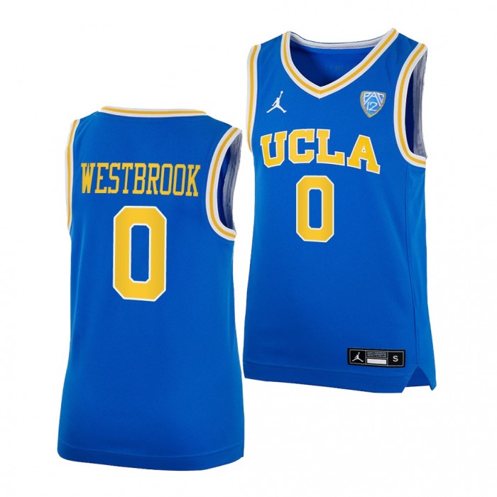 UCLA Bruins Russell Westbrook College Basketball Alumni Jersey Youth Royal