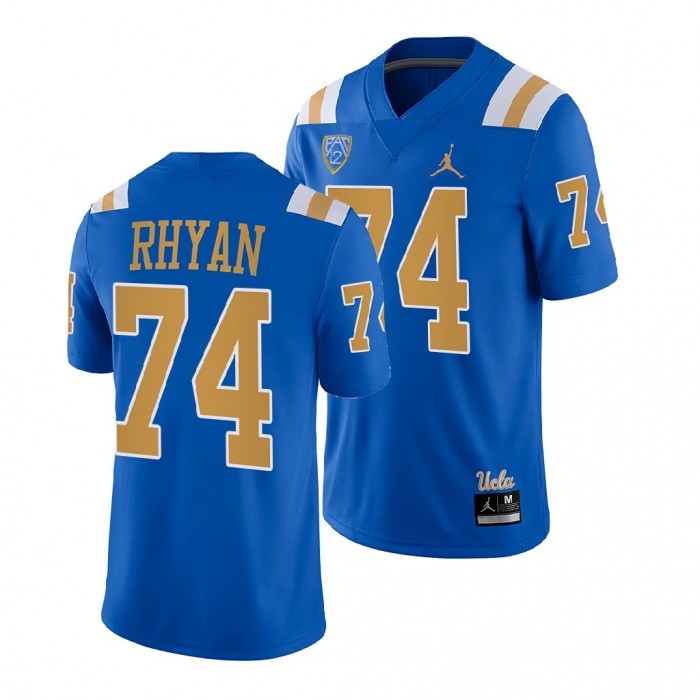 College Football Sean Rhyan UCLA Bruins 2022 NFL Draft Jersey Blue