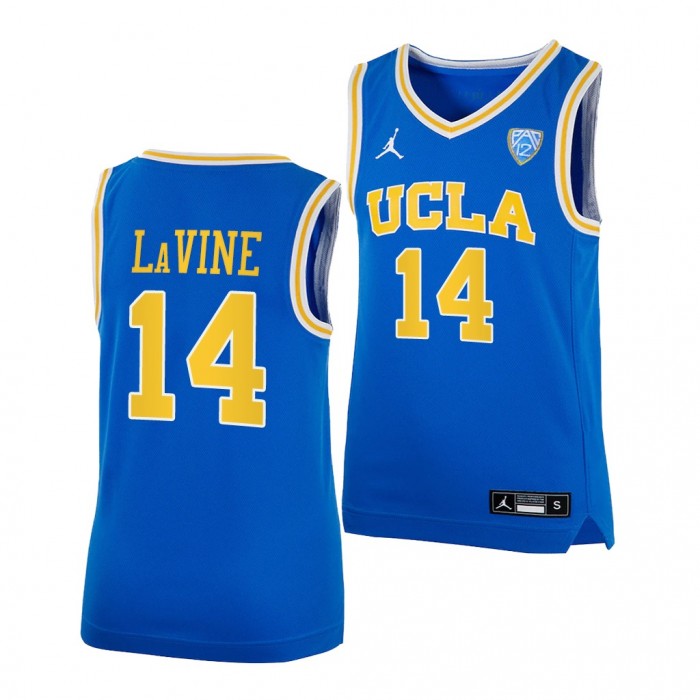 UCLA Bruins Zach LaVine College Basketball Alumni Jersey Youth Royal