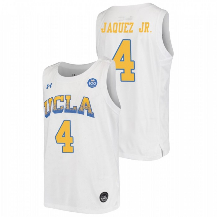 UCLA Bruins Jaime Jaquez Jr. Jersey College Baketball White Replica Youth