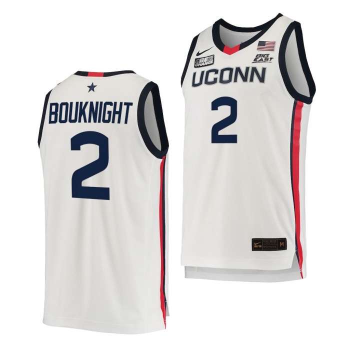 James Bouknight #2 UConn Huskies College Basketball Alumni White Jersey