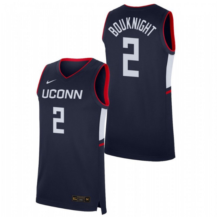 UConn Huskies College Basketball James Bouknight 2021 NBA Draft Jersey Navy Men