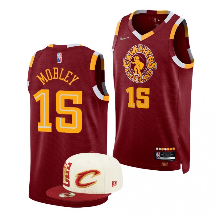 USC Trojans Isaiah Mobley 2022 NBA Draft Cleveland Cavaliers Red City Edition Jersey