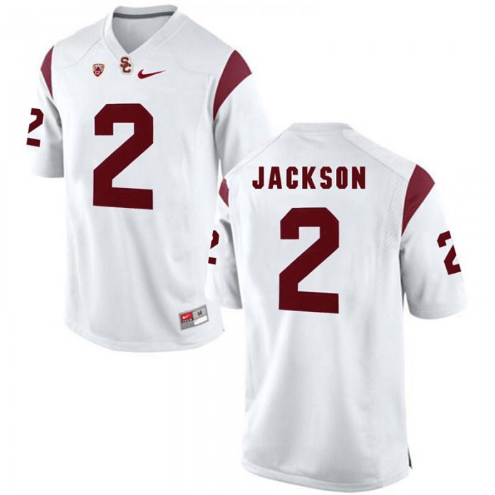 Male USC Trojans Adoree' Jackson White 2017 NCAA Football Pac-12 Game NFL Player Jersey