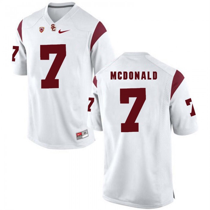 Male USC Trojans T.J. McDonald White 2017 NCAA Football Pac-12 Game NFL Player Jersey