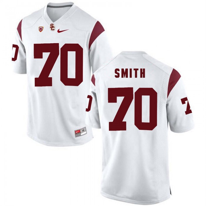 Male USC Trojans Tyron Smith White 2017 NCAA Football Pac-12 Game NFL Player Jersey