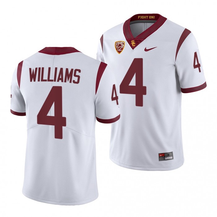 USC Trojans Mario Williams College Football Jersey White 2022-23 Jersey