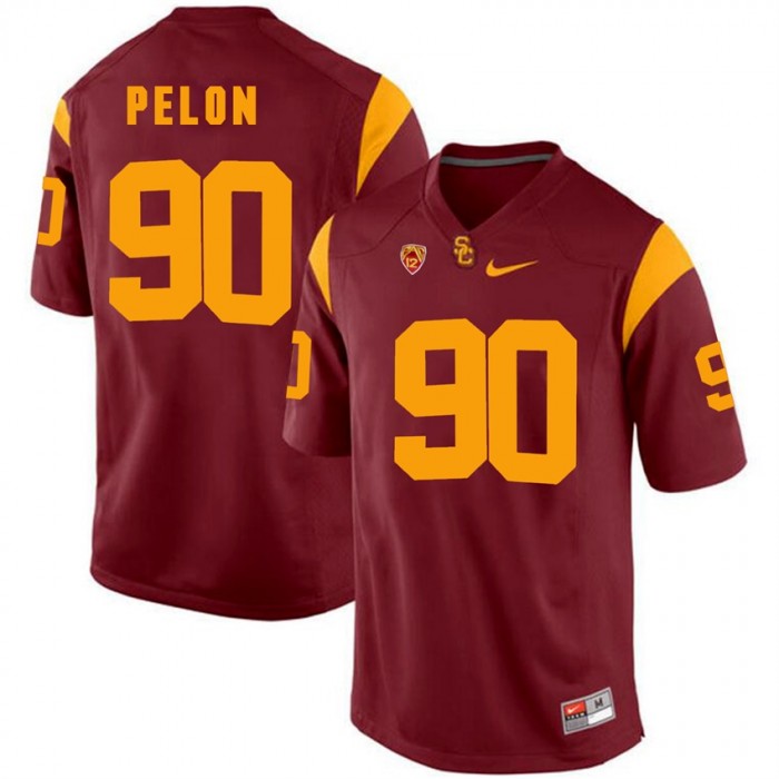 Claude Pelon USC Trojans Red NFL Player High-School Pride Jersey