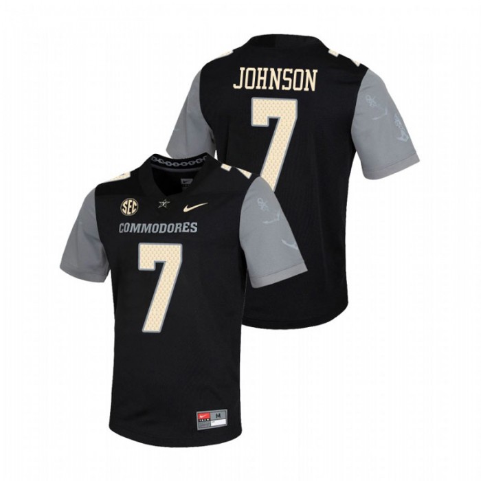 Vanderbilt Commodores Cam Johnson Untouchable Game Jersey For Men Black