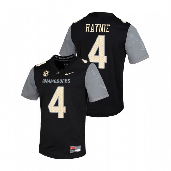 Vanderbilt Commodores Randall Haynie Untouchable Game Jersey For Men Black