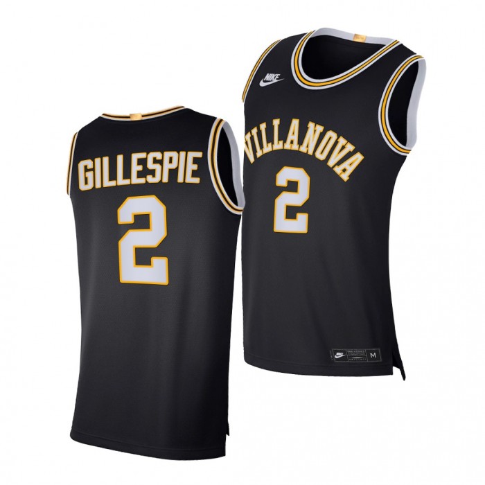 Collin Gillespie Villanova Wildcats Navy Jersey 2021-22 Retro Limited Elite Basketball Shirt