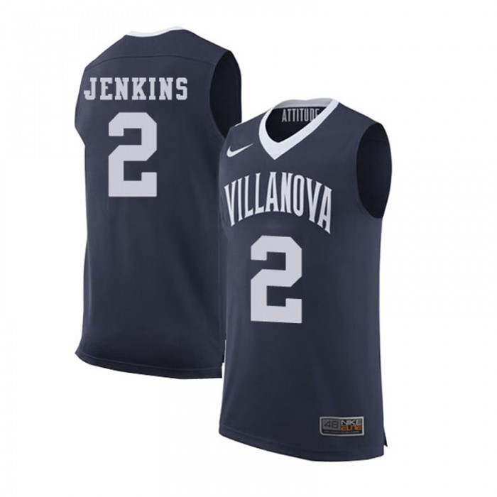 Male Kris Jenkins Villanova Wildcats Navy Blue NCAA High-School Basketball NBA Player Jersey