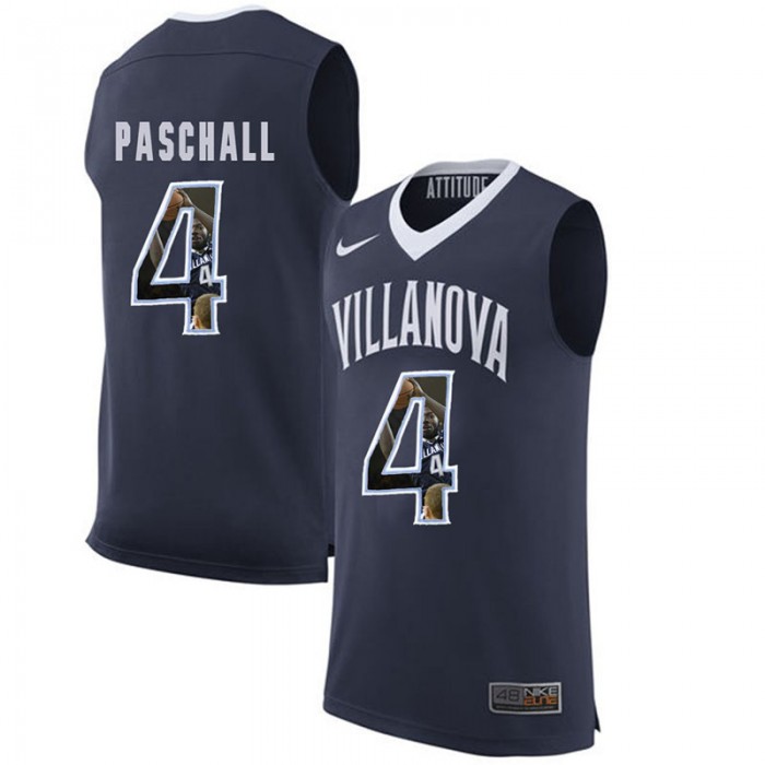 Male Villanova Wildcats Basketball Navy College Eric Paschall Jersey