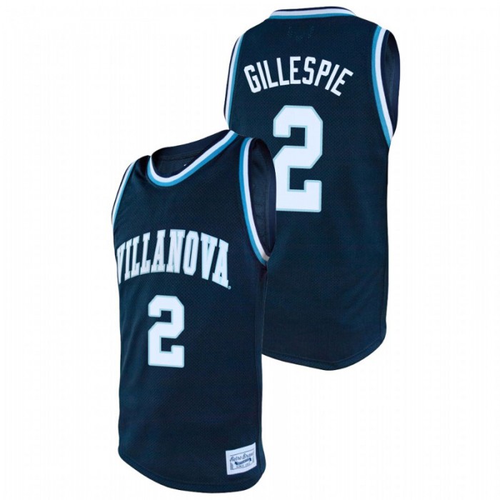 Villanova Wildcats Collin Gillespie Jersey College Baketball Navy Alumni For Men