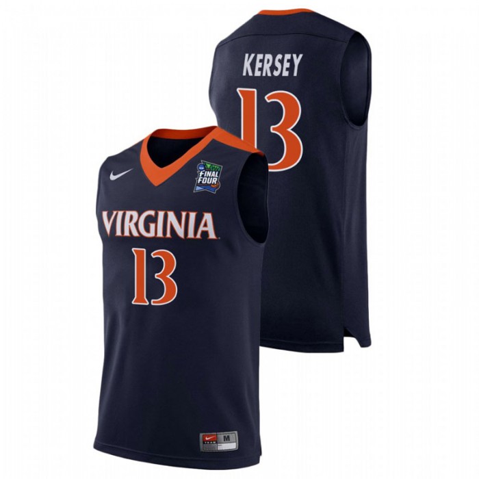 Men's Virginia Cavaliers Grant Kersey 2019 Final-Four Navy Jersey