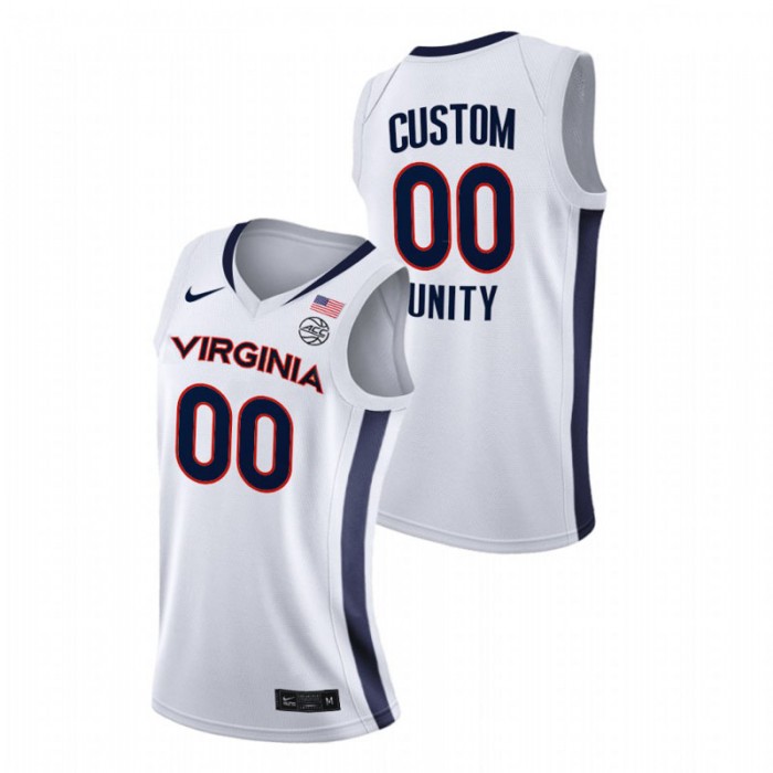 Virginia Cavaliers Unity Custom New Brand Jersey White Men