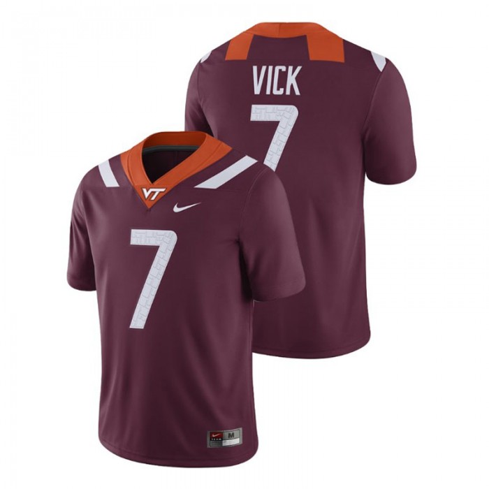 Michael Vick For Men Virginia Tech Hokies Maroon Alumni Football Game Player Jersey