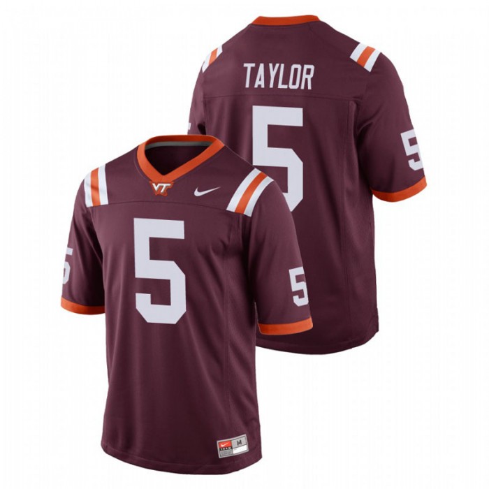 Tyrod Taylor Virginia Tech Hokies Replica Maroon Football Game Jersey