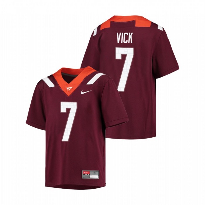 Virginia Tech Hokies Michael Vick Untouchable Football Jersey Youth Maroon
