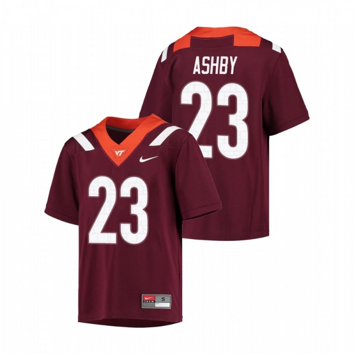 Virginia Tech Hokies Rayshard Ashby Untouchable Football Jersey Youth Maroon