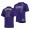 Washington Huskies Adam Bloebaum 2022 College Baseball Button-Up Purple #31 Jersey