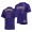 Washington Huskies Davis Delorefice 2022 College Baseball Button-Up Purple #6 Jersey