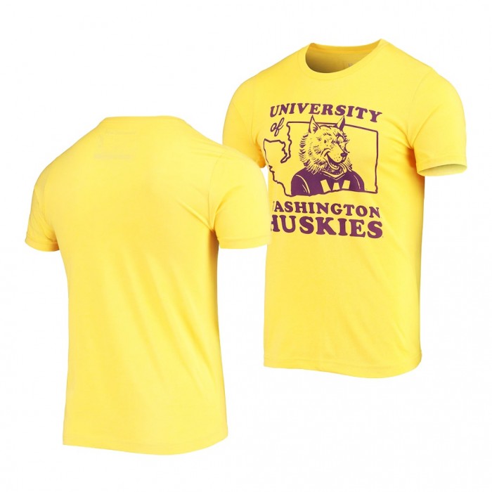 Washington Huskies Homefield T-Shirt Gold Unisex