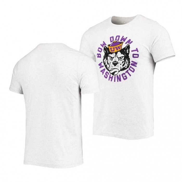 Washington Huskies Homefield T-Shirt Gray Unisex
