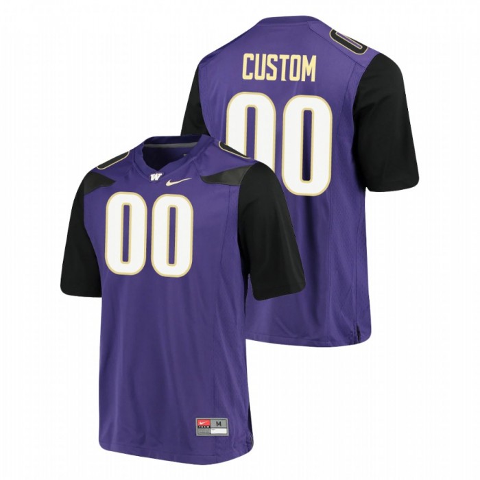 Custom Washington Huskies Alumni Purple Football Jersey