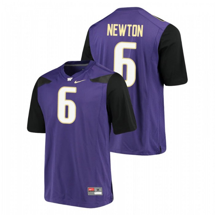 Richard Newton Washington Huskies Alumni Football Game Purple Jersey