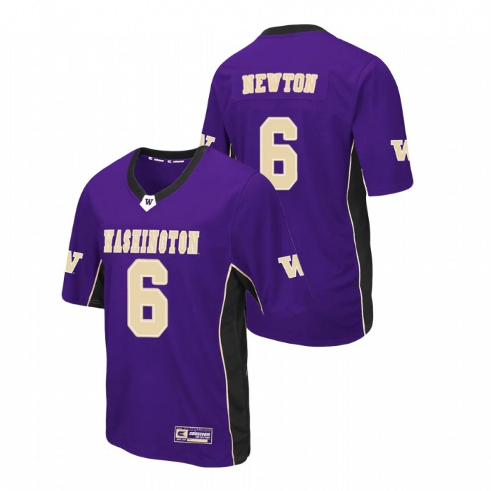 Richard Newton Washington Huskies Max Power Purple Football Jersey