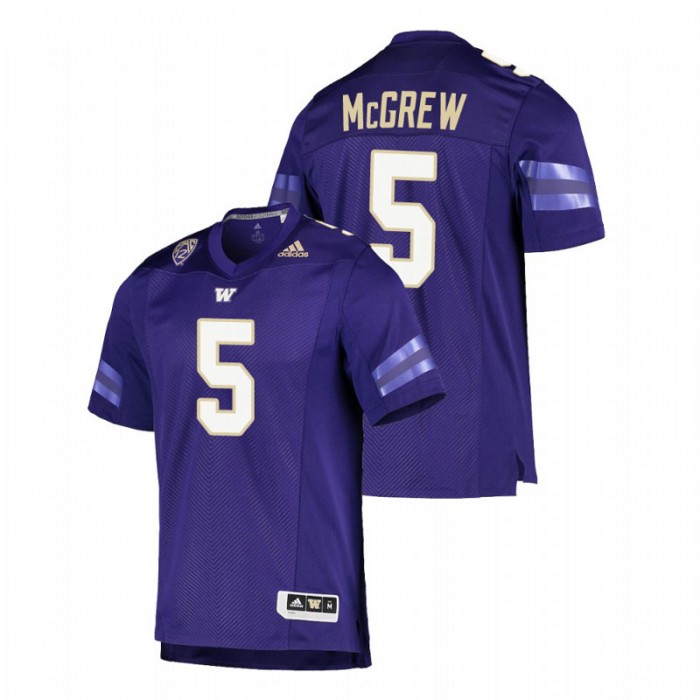 Sean McGrew Washington Huskies College Football Purple Game Jersey
