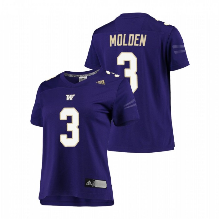 Washington Huskies Elijah Molden Replica Football Jersey Women's Purple