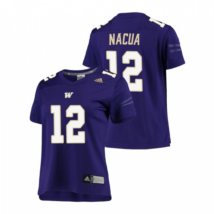Washington Huskies Puka Nacua Replica Football Jersey Women's Purple