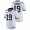 Ali Jennings West Virginia Mountaineers Game White College Football Jersey