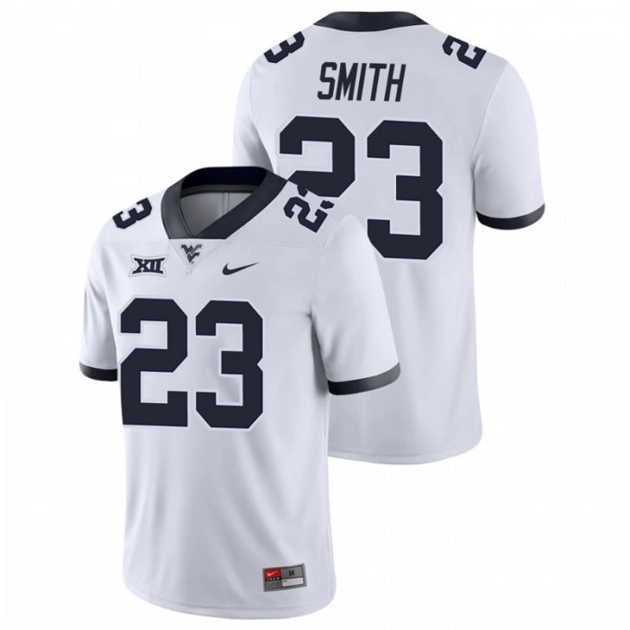 Tykee Smith West Virginia Mountaineers Game White College Football Jersey