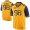 West Virginia Mountaineers Football Gold College Will Clarke Jersey