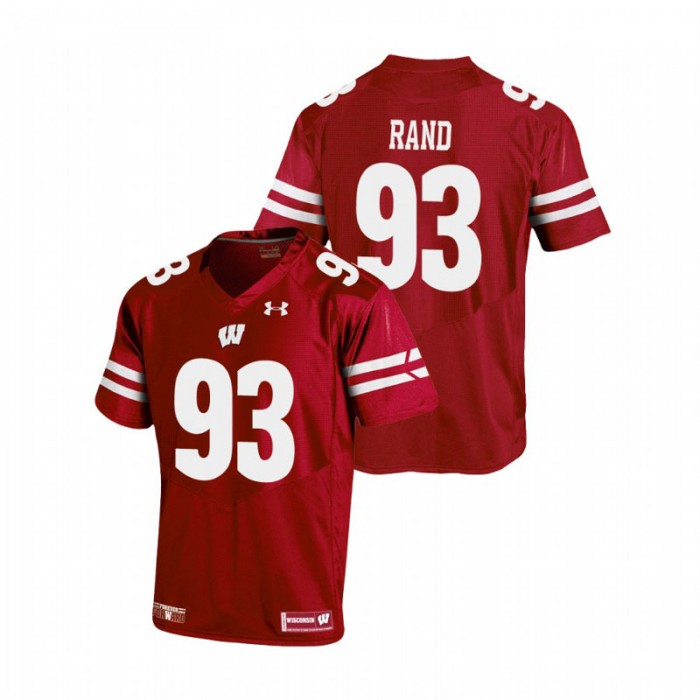 Wisconsin Badgers Garrett Rand Replica Football Jersey For Men Red